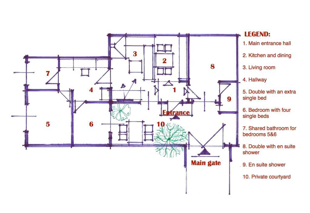 Guesthouse 7Even Мостар Екстер'єр фото